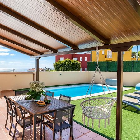 Villa Trueno Refugio De Lujo Con Piscina Climatizada Y Vistas Candelaria Esterno foto