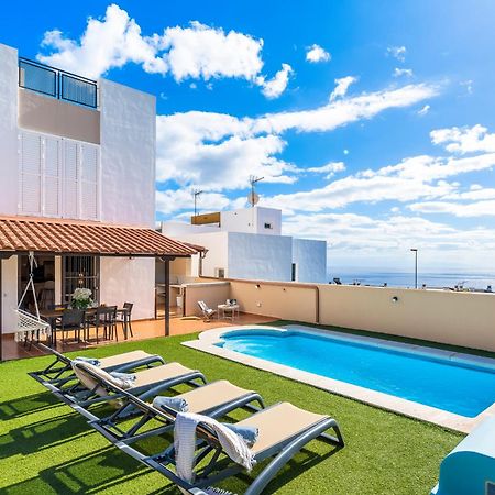 Villa Trueno Refugio De Lujo Con Piscina Climatizada Y Vistas Candelaria Esterno foto