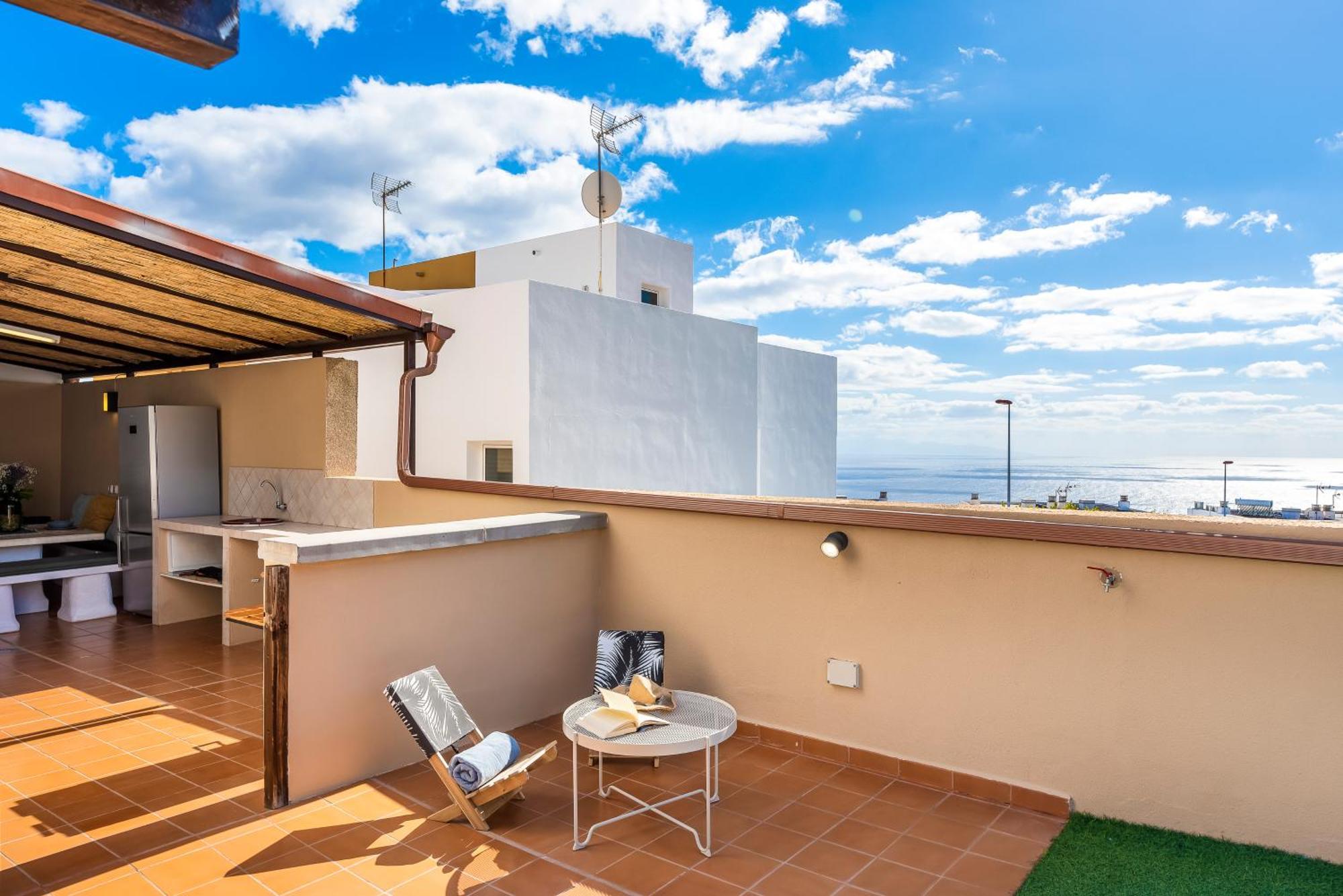Villa Trueno Refugio De Lujo Con Piscina Climatizada Y Vistas Candelaria Esterno foto